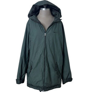 Vintage Nike Outer Layer Jacket Size Large Green Down Filled